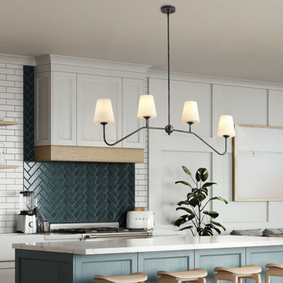 Maris 4 - Light Dimmable Linear Chandelier
