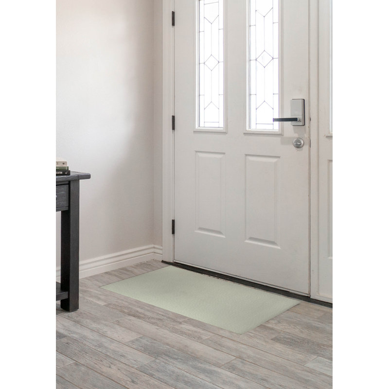 Paulie Chimi Indoor Doormat, Light Green, 60" W x 84" L