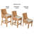 Charlayne Dining Chair Water Hyacinth