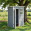 Remises verrouillables avec rangement, jardin moderne renforcé en acier 5 x 3 pi