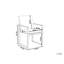 Stanfill Patio Dining Armchair with Cushion