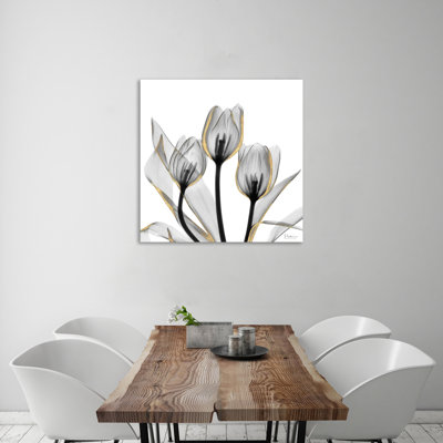 " Gold Embellished Tulips 5 " Painting