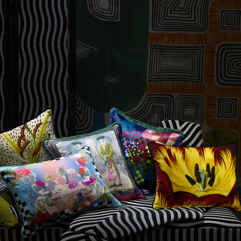 Eclosion Agate Decorative Pillow