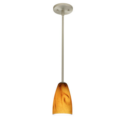 Luminaire suspendu en forme de cloche à 1 lumière Delorme