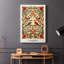 Passe-partout enveloppé de gallerie de la collection CCMXXVVI de William Morris-1992950279