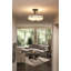 Rockwood Glass Semi Flush Mount-10996325