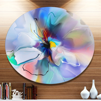 " Abstract Creative Blue Flower "