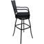 Tabouret de bar intérieur d'extérieur très haut avec accoudoirs-527468309-527468395-504246498