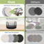 Ensemble de sous-verres Coasters For Drinks Ensemble de sous-verres décoratifs pour table basse