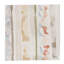  Ensemble de 4 serviettes de table pastel à rayures Everly
