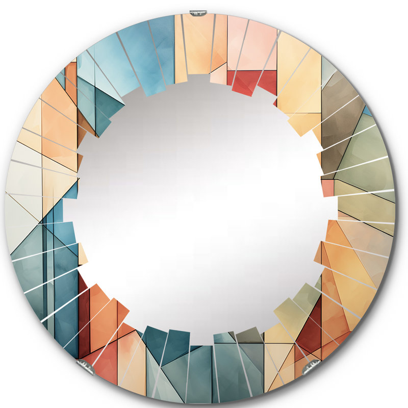 Havemeyer - Modern Wall Mirror Round, 24 po x 24 po