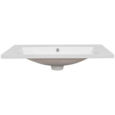 Ceramic Rectangular Bathroom Sink
