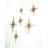 Glam Abstract Wall Decor on Metal