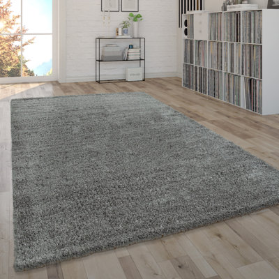 Dorothy Solid Colour Shag Area Rug