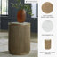 Table de bout Clower