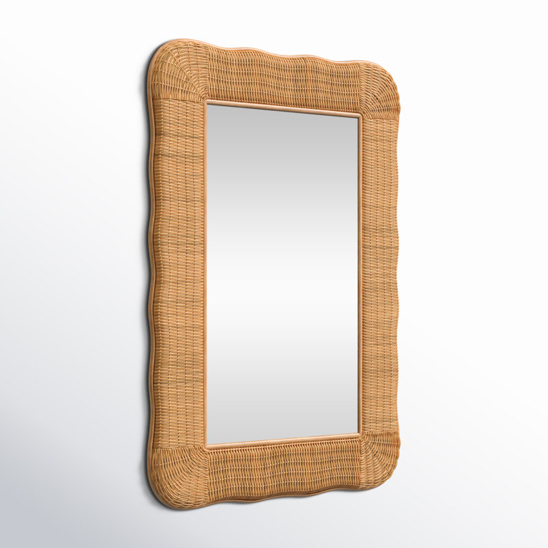 Jacek Rattan Rectangle Mirror
