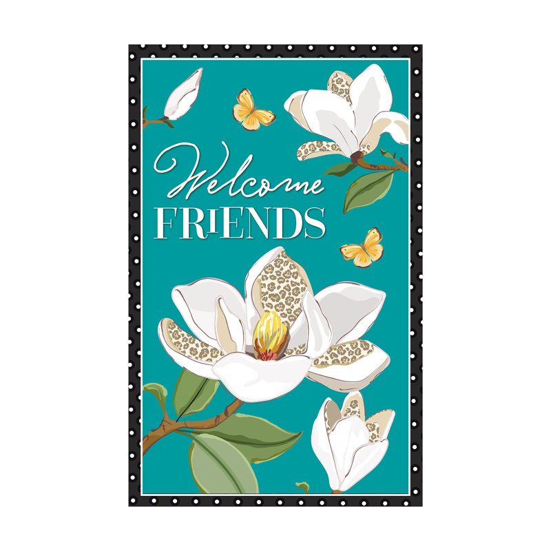 Drapeau de maison Leopard Magnolia
