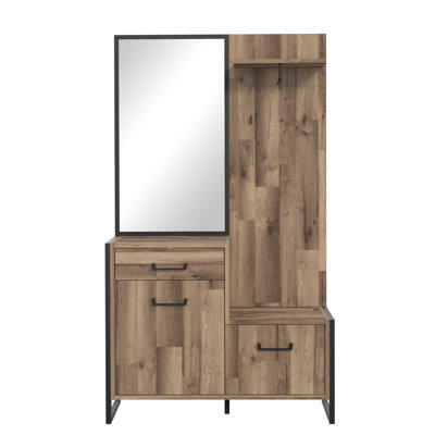 Latrobe Hall Tree 114.1cm Wide with Bench and Shoe Storage