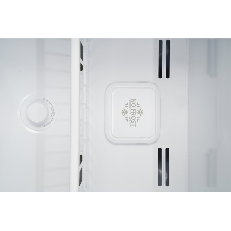Réfrigérateur 24 po avec congélateur supérieur 7,0 pi cu, Blanc