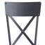 Ensemble de 2 chaises d'appoint en tissu Edina Sandy