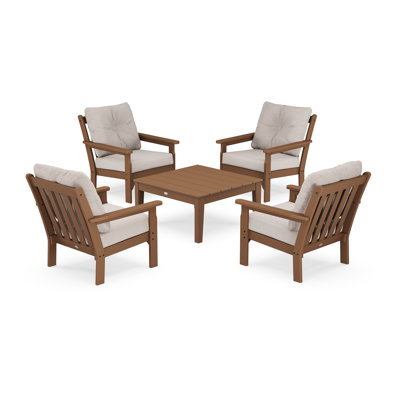 POLYWOOD® Vineyard 4-Person Patio Seating Group