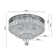 2-Light Round 30cm Elegant Crystal Ceiling Light