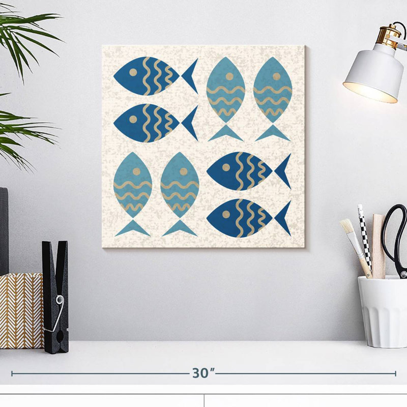 Brampt Fish Academy, 16" H x 16" W