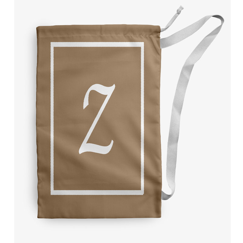 Sac à linge Monogram, Petit (H 29 po x l 18 po), Brun