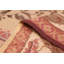 Tapisserie française kilim ivoire 8 pi 11 po x 11 pi 11 po