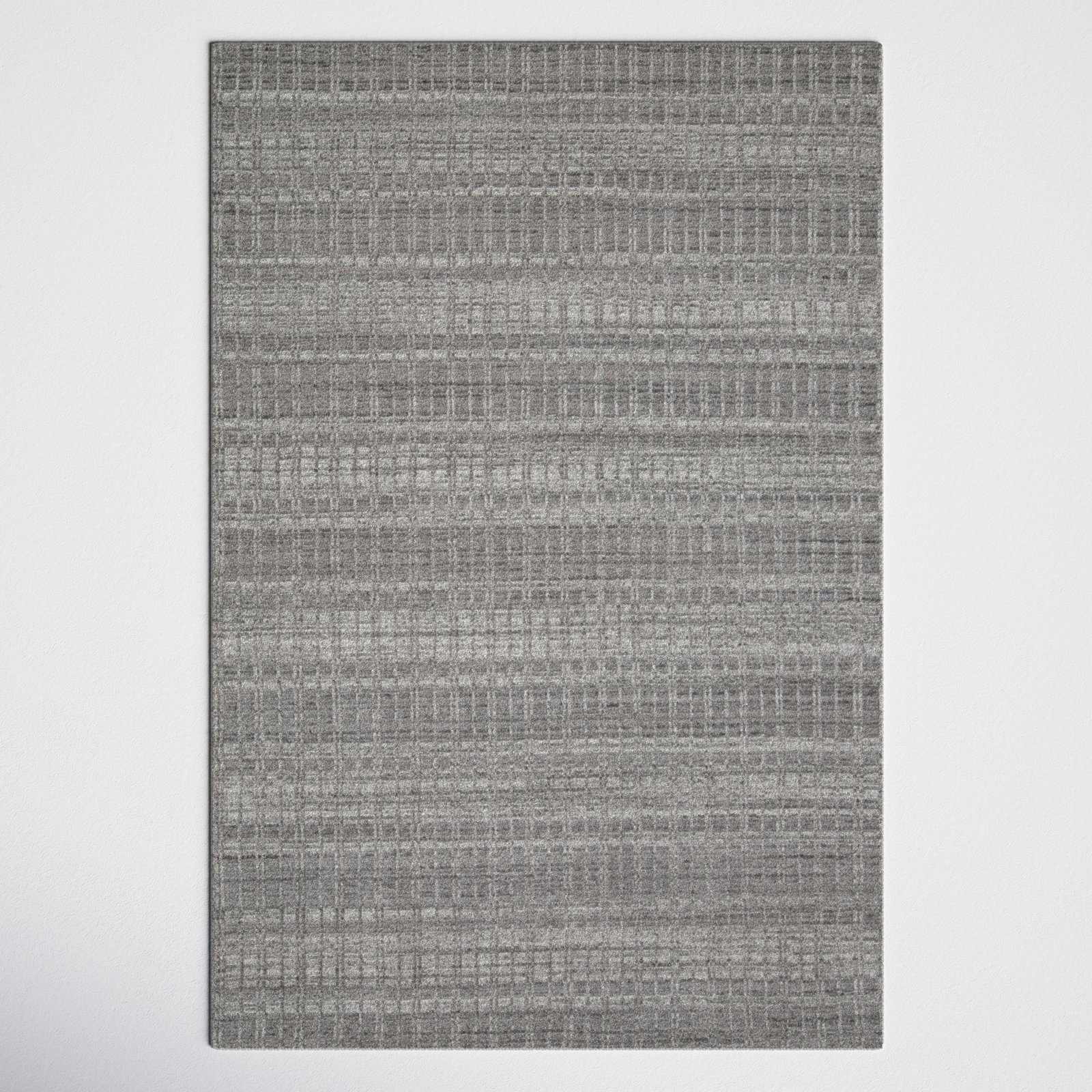 Adriann Gray Hand-Woven Geometric Rug, Rectangle 7'3" x 9'3"