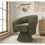 Fauteuil demi-tonneau, fauteuil d'appoint pivotant