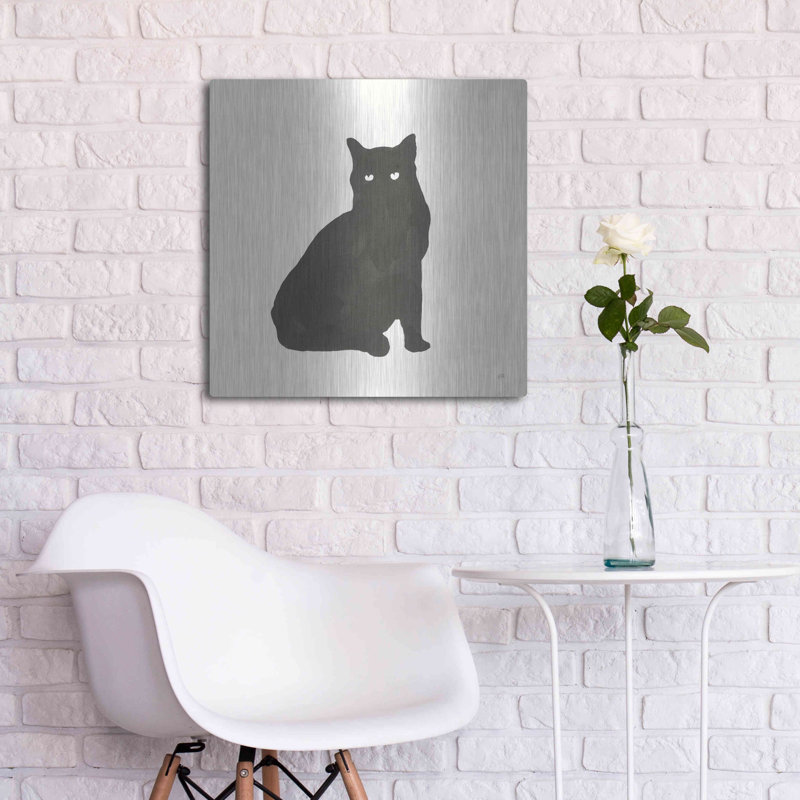 «Black Cat V» par Chris Paschke, H 24 po x l 24 po