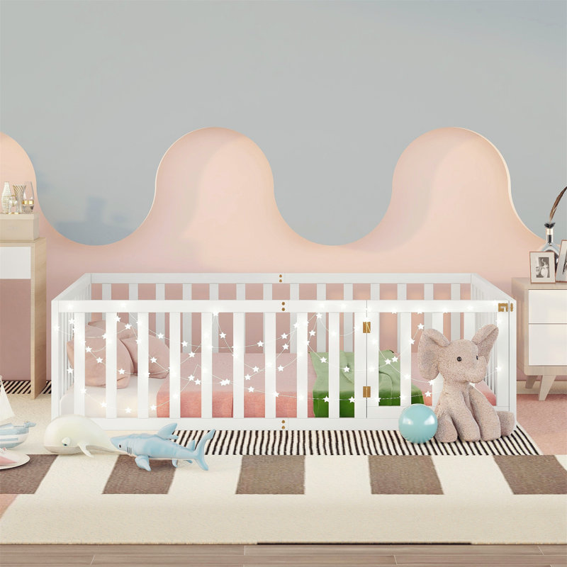 Lit de jour Jeraldy par Harriet Bee, Double, Blanc