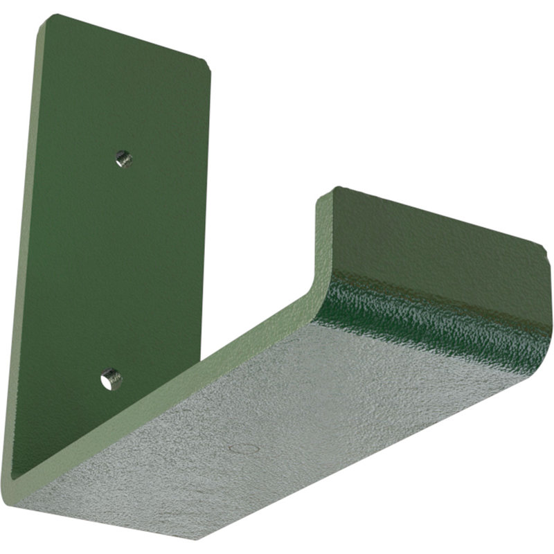 Hammered Dark Bronze Steel Hanging Shelf Bracket
