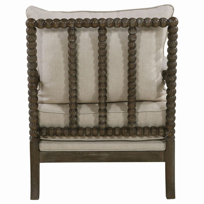 Fauteuil d'appoint à dossier amovible