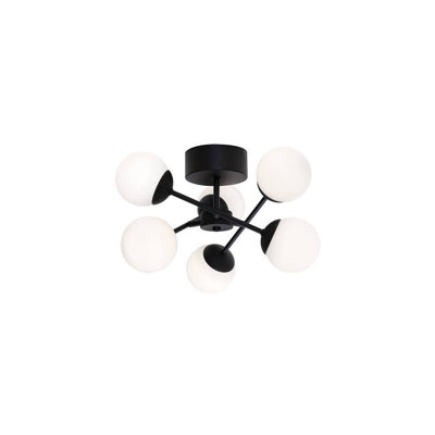 31B1BB624B064FFA9314780FE6002CC2 Pearl 16" LED Ceiling Fixture, 3000k, Satin Nickel