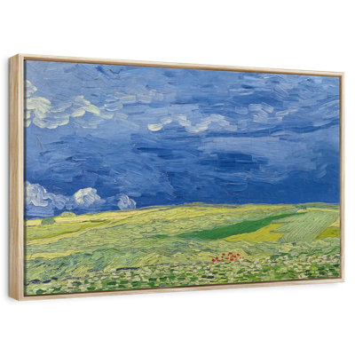 Wheatfields Under Thunderclouds