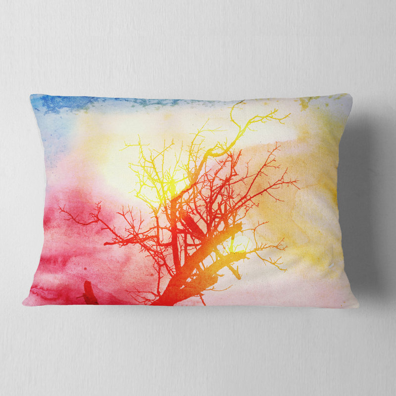 Coussin lombaire en fumée d’arbre i
