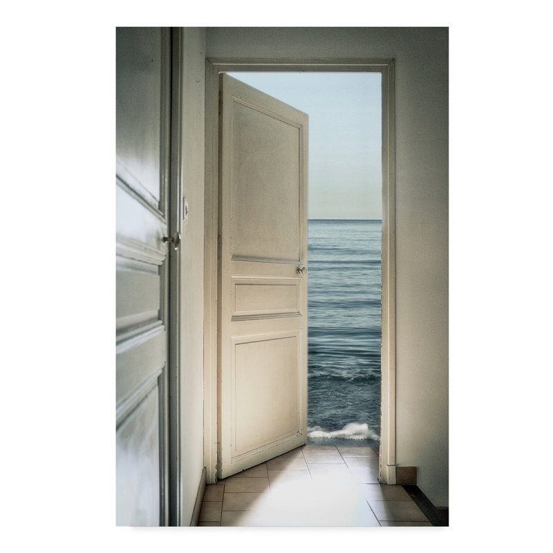 « behind the portière », reproduction de photo sur toile tendue, H 47 po x l 30 po x P 2 po