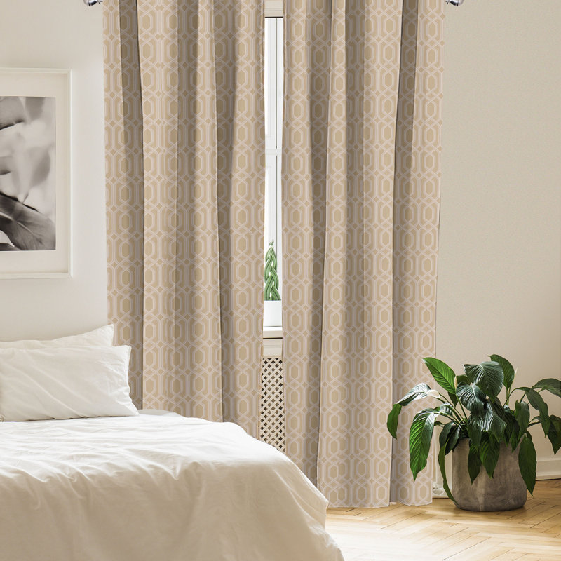Semi Sheer Curtain Pair, 28" W x 84" L