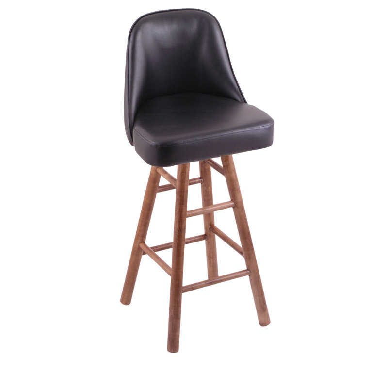 Tabouret tournant 30" Grizzly, Érable moyen, Tabouret de bar (siège d'une hauteur de 30 po)