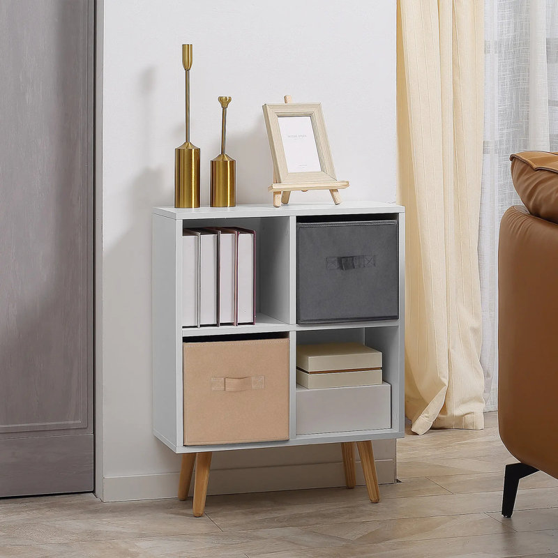 54.5cm W Manufactured Wood Shelving Unit