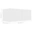 Ginneh Unfinished Entertainment Centre for TVs up to 88"-1301733082