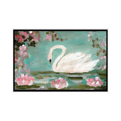 Romantic Swan 1 Piece Wall Art on Canvas