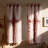 Coquette Style Double Layer Curtains With Ruffle Sheer Overlay And Room Darkening Blackout Layer, Chic Princess Drapes For Bedroom Decor, 2 Panels Per Pack-436124117-436123967