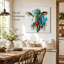 Art mural sur toile coloré-604318056