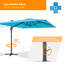 Parasol en porte-à-faux rectangulaire Sayhaan -260449156-219843723