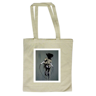 Skipping Tote Bag
