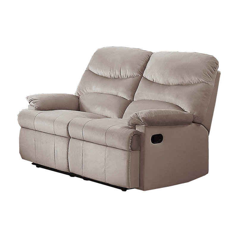 Manual Reclining Loveseat, Brown