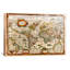 « rétro map », impression sur toile tendue-31173844